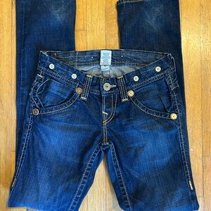 True Religion Blue Boot Cut Jeans Classic Denim 033